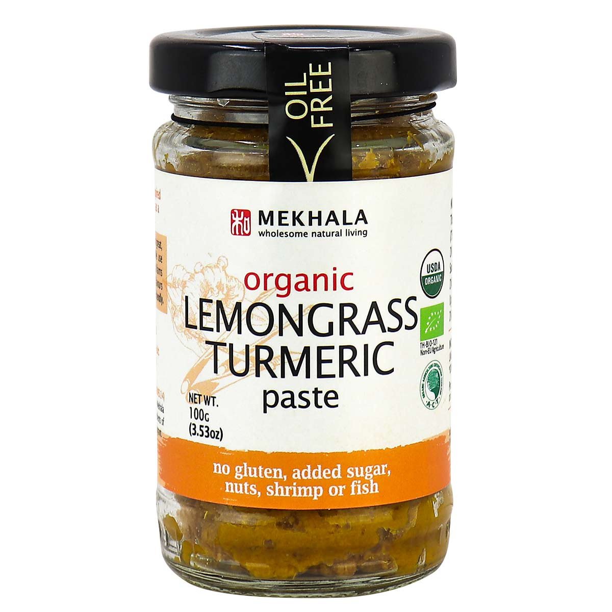Mekhala Organic Lemongrass Turmeric Paste