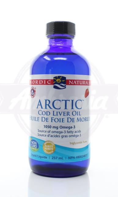 Nordic Naturals Arctic Cod Liver Oil Strawberry