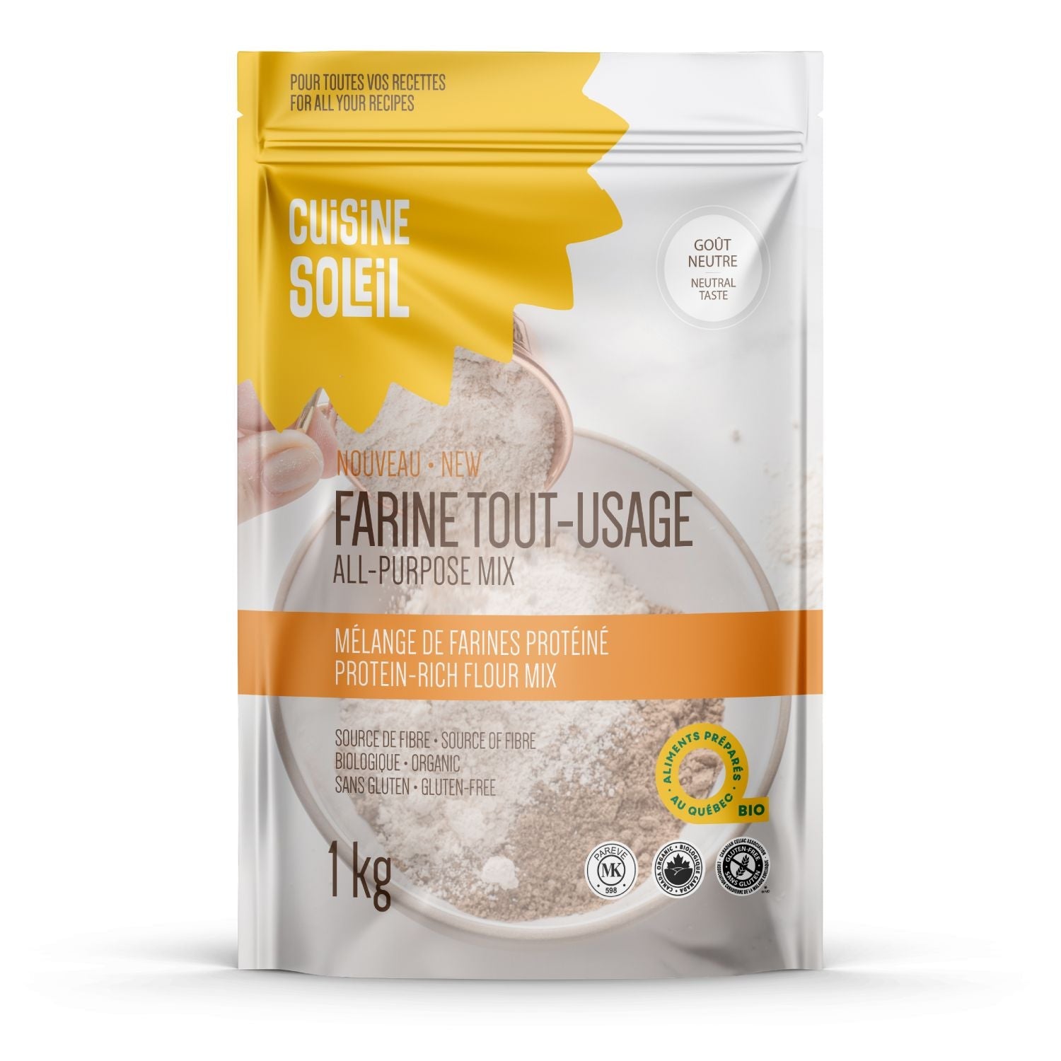 Cuisine Soleil Organic Protein All Purpose Flour