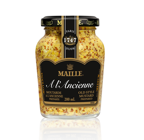 Maille Old Style Mustard Medium