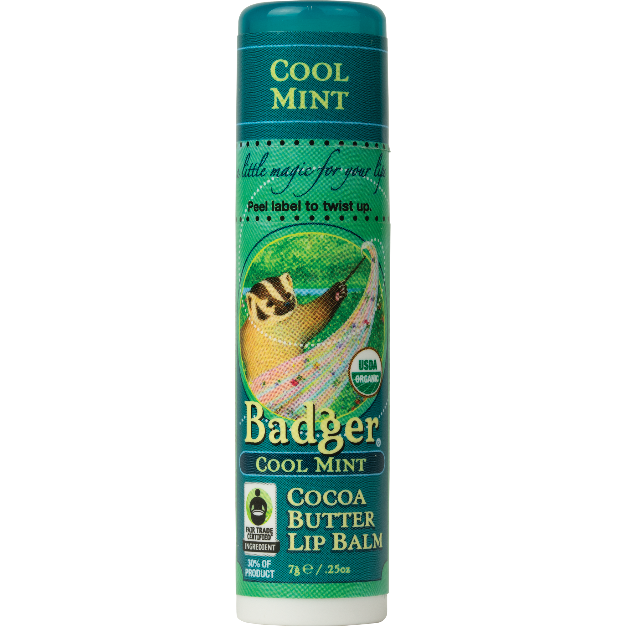 Badger Cool Mint Lip Balm
