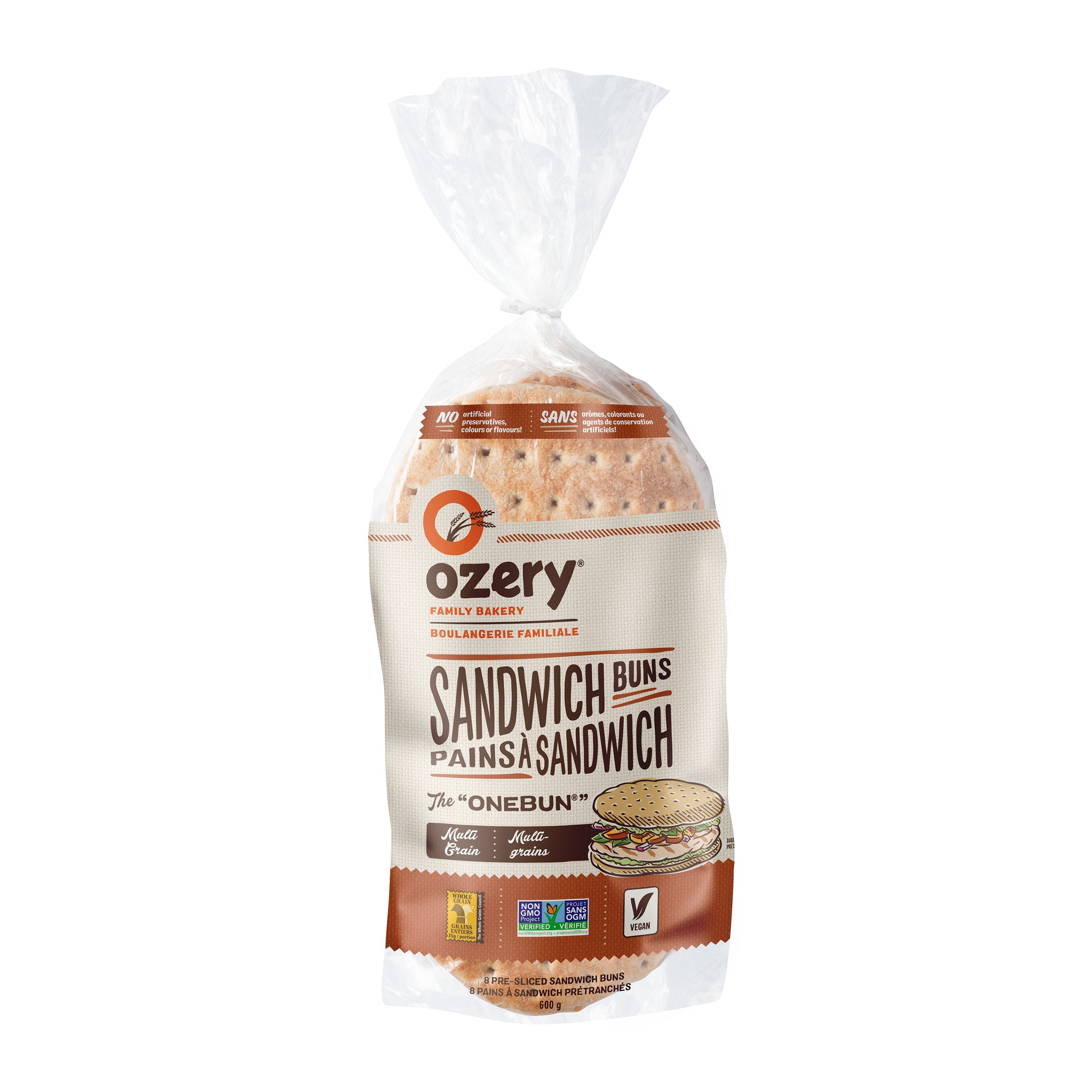 Ozery Bakery One Bun Multi Grain Sandwich