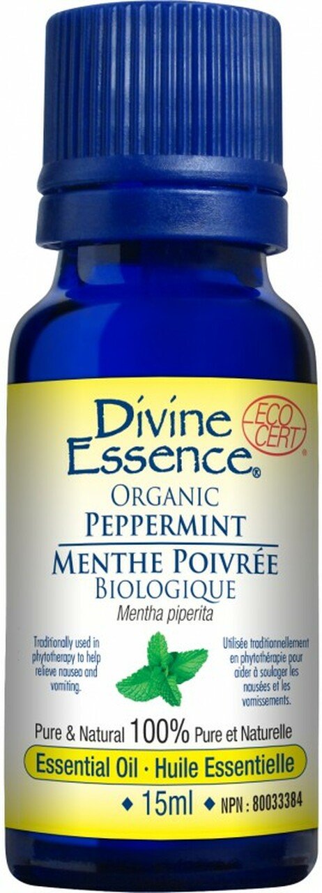 Divine Essence Organic Peppermint Oil