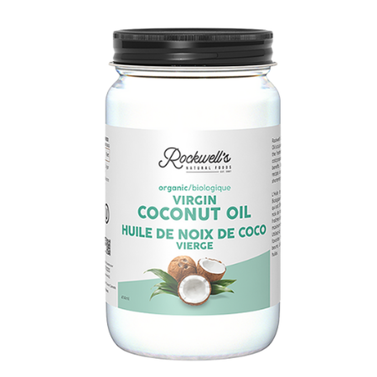 Rockwell's Organic Virgin Coconut Oil