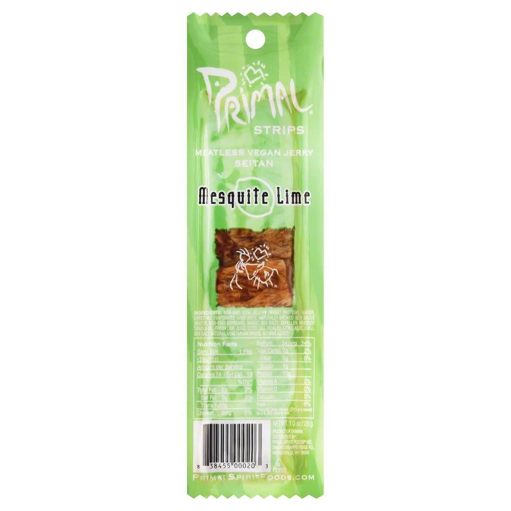 Primal Strips Mesquite Lime Meatless Jerky