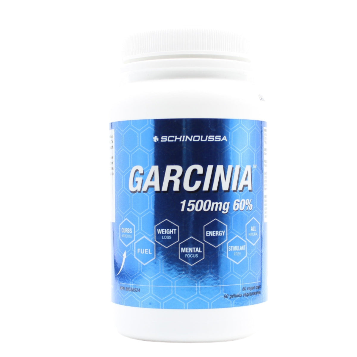 Schinoussa Schinoussa, Garcinia 1500mg 60Vcaps