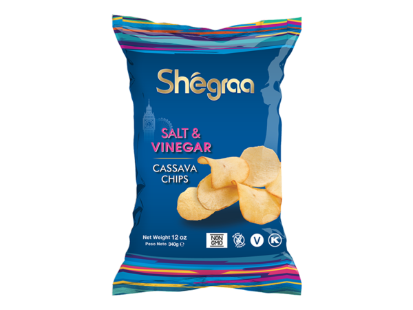 Shegraa Salt & Vinegar Cassava Chips
