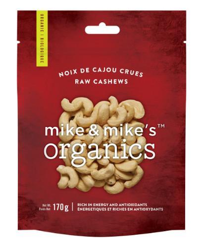 Mike & Mike's Organics Organic Raw Cashews