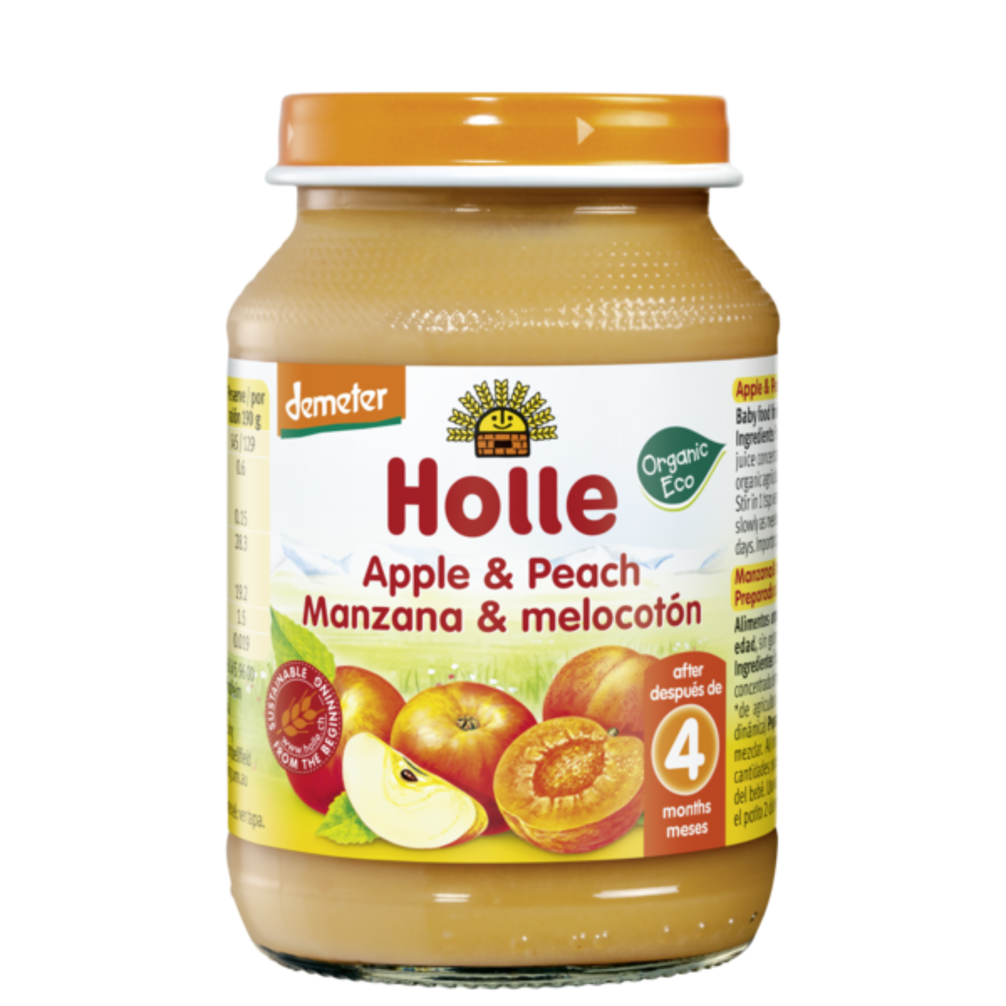 Holle Organic Apple & Peach