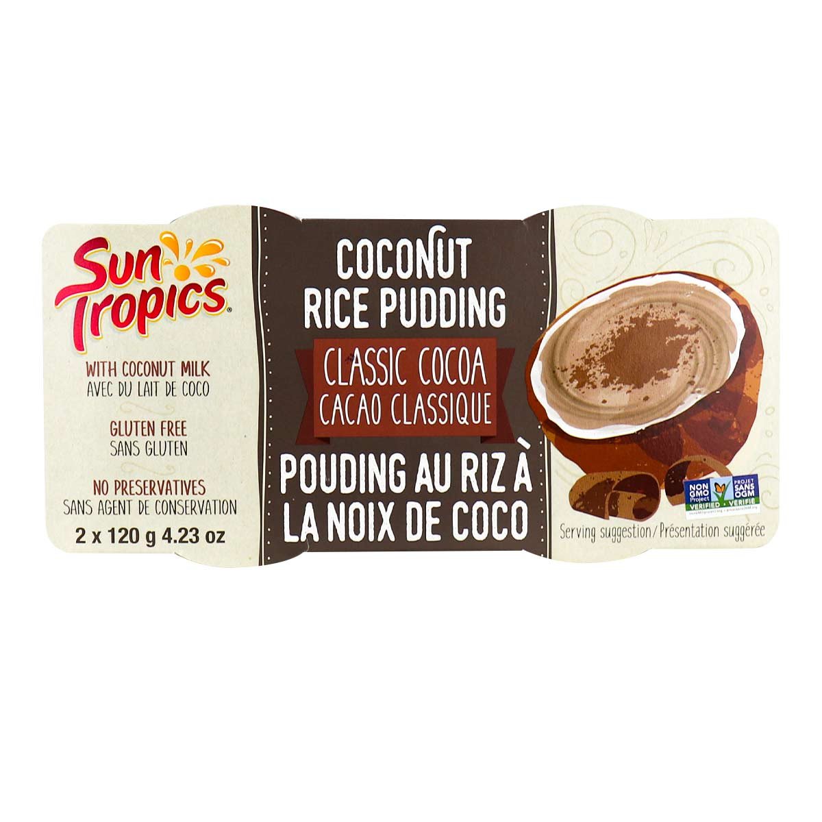 Sun Tropics Cocoa Coconut Rice Pudding