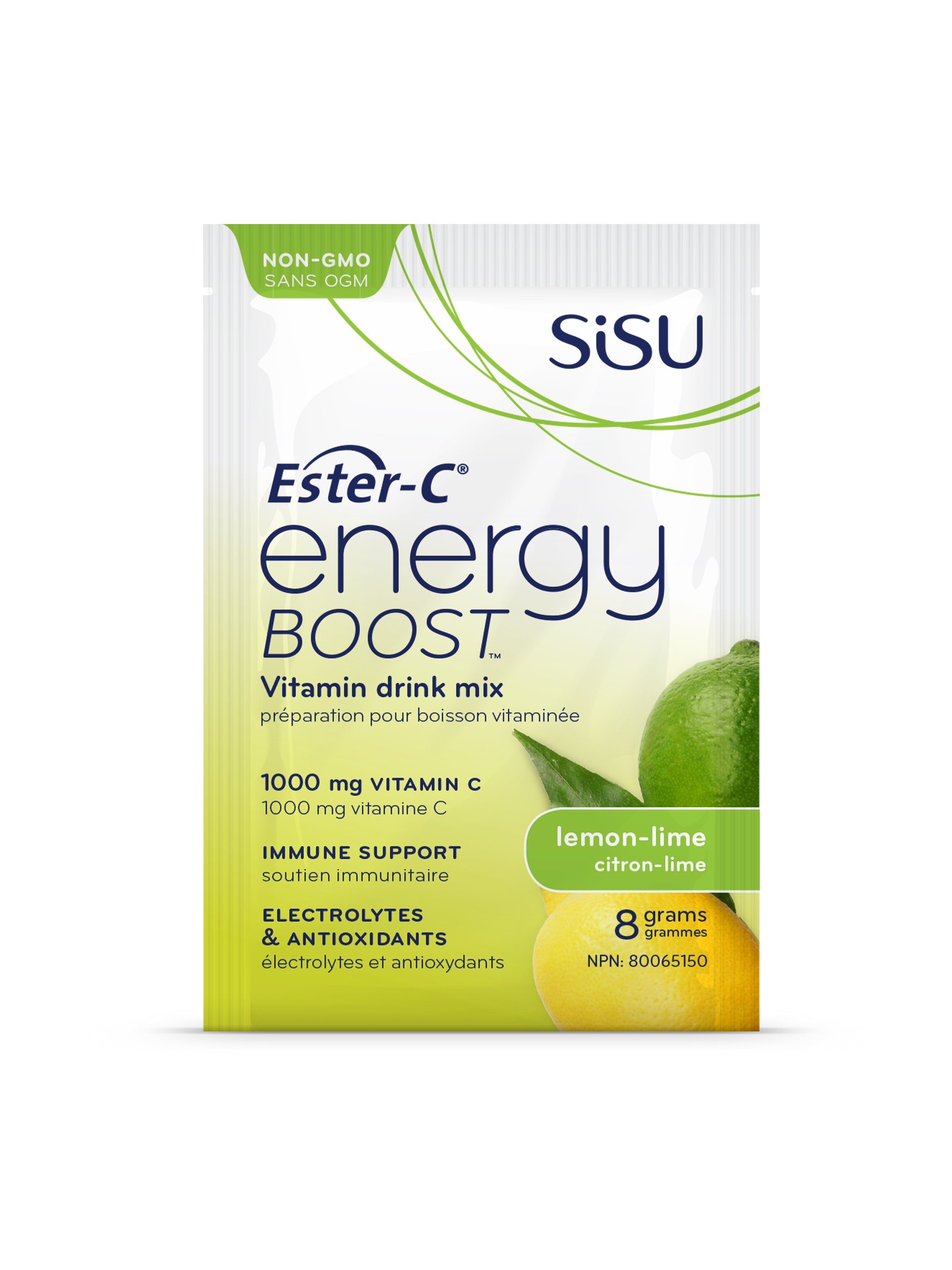 Sisu Ester-C Energy Boost Lemon