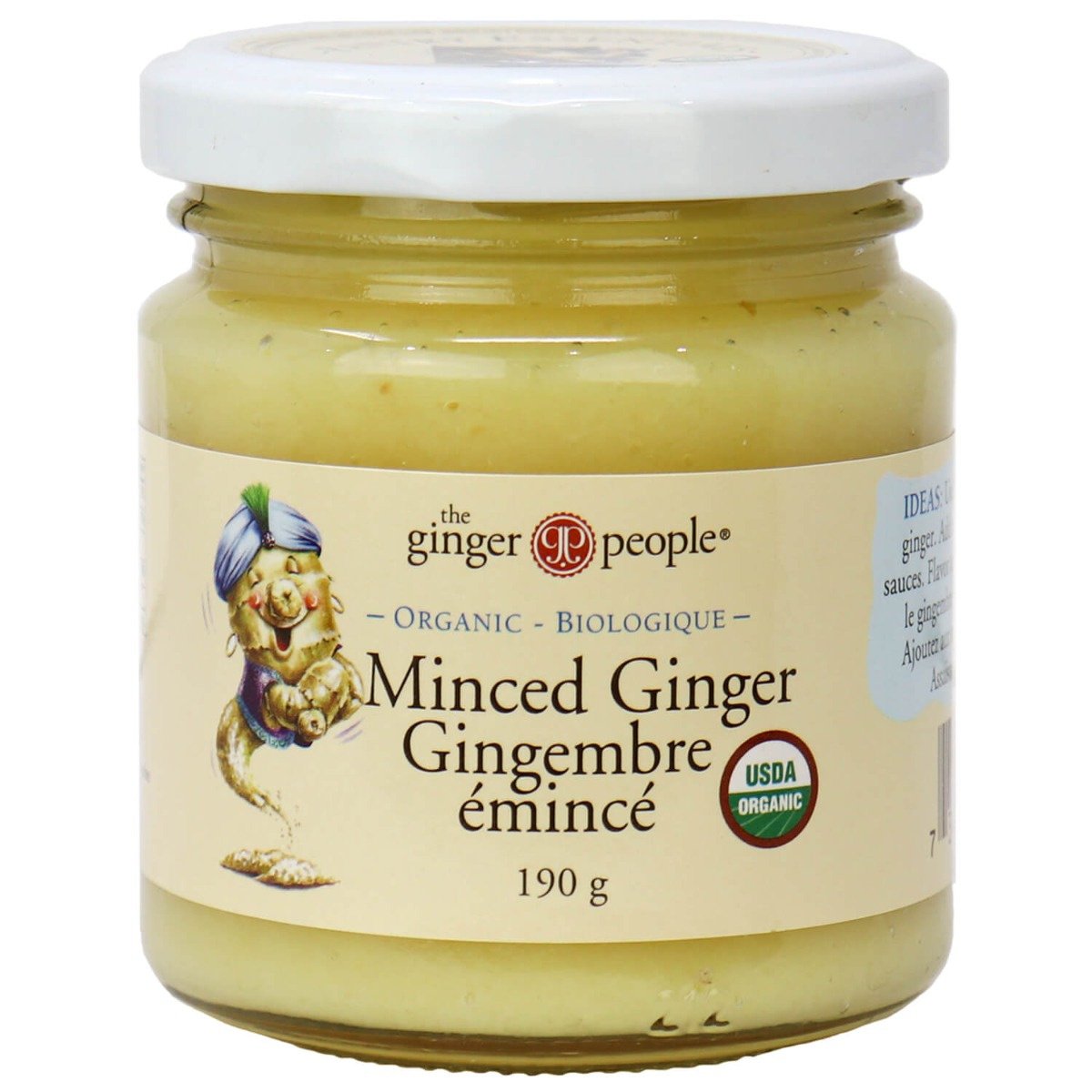 Organic Minced Ginger