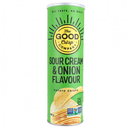 The Good Crisp Company Sour Cream & Onion Potato Crisps