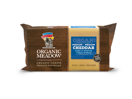 Organic Meadow Organic Medium Cheddar