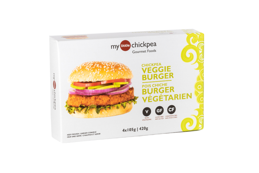 My Little Chickpea Chickpea Veggie Burger