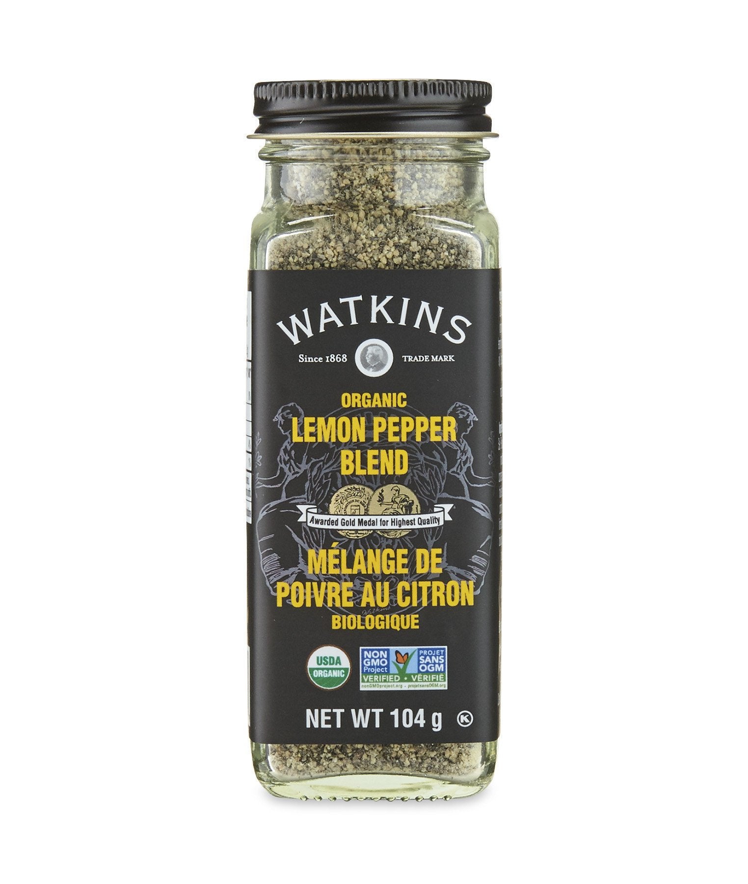 Watkins Organic Lemon Pepper