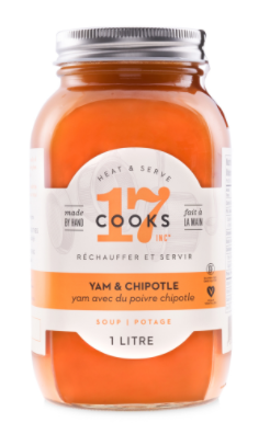 17 Cooks Yam & Chipotle Soup