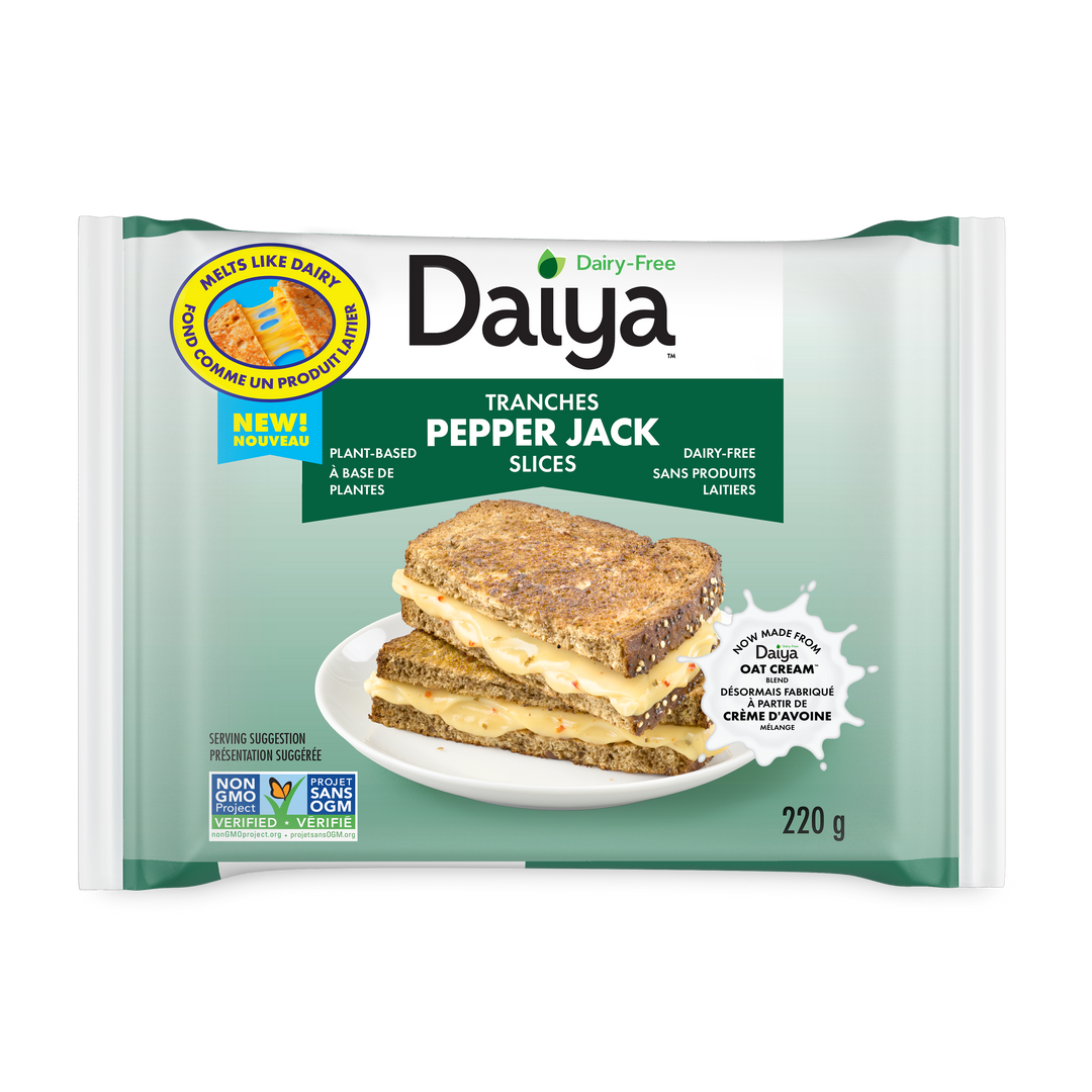 Dairy-Free Pepper Jack Slices