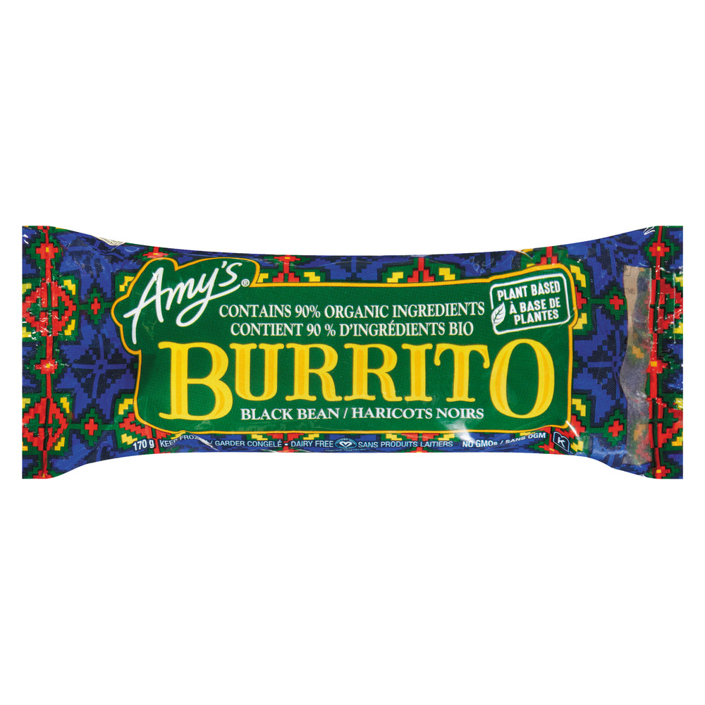 Black Bean Vegetable Burrito