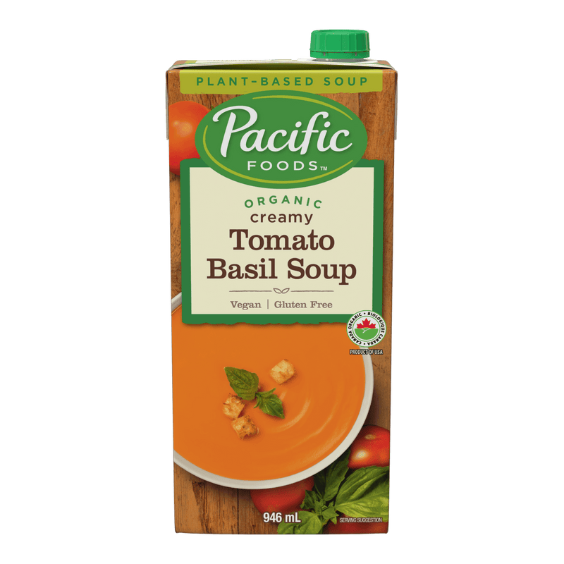 Organic Creamy Tomato Basil Soup