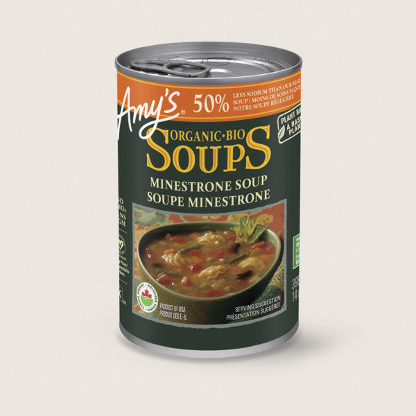 Amy's Kitchen Organic Minestrone Soup, Lower In Sodium