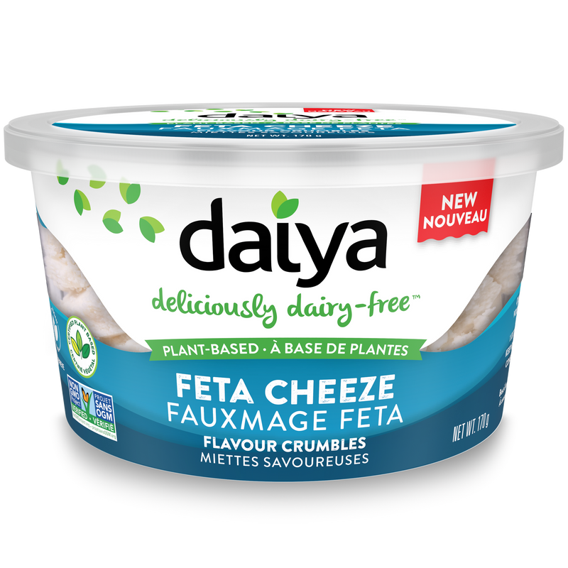 Plant-Based Feta Cheese Flavour Crumbles