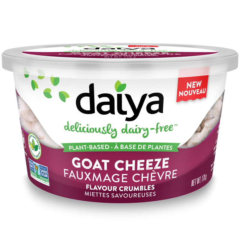 Plant-Based Goat Cheese Flavour Crumbles