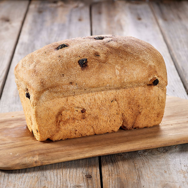 Organic Spelt Raisin Bread