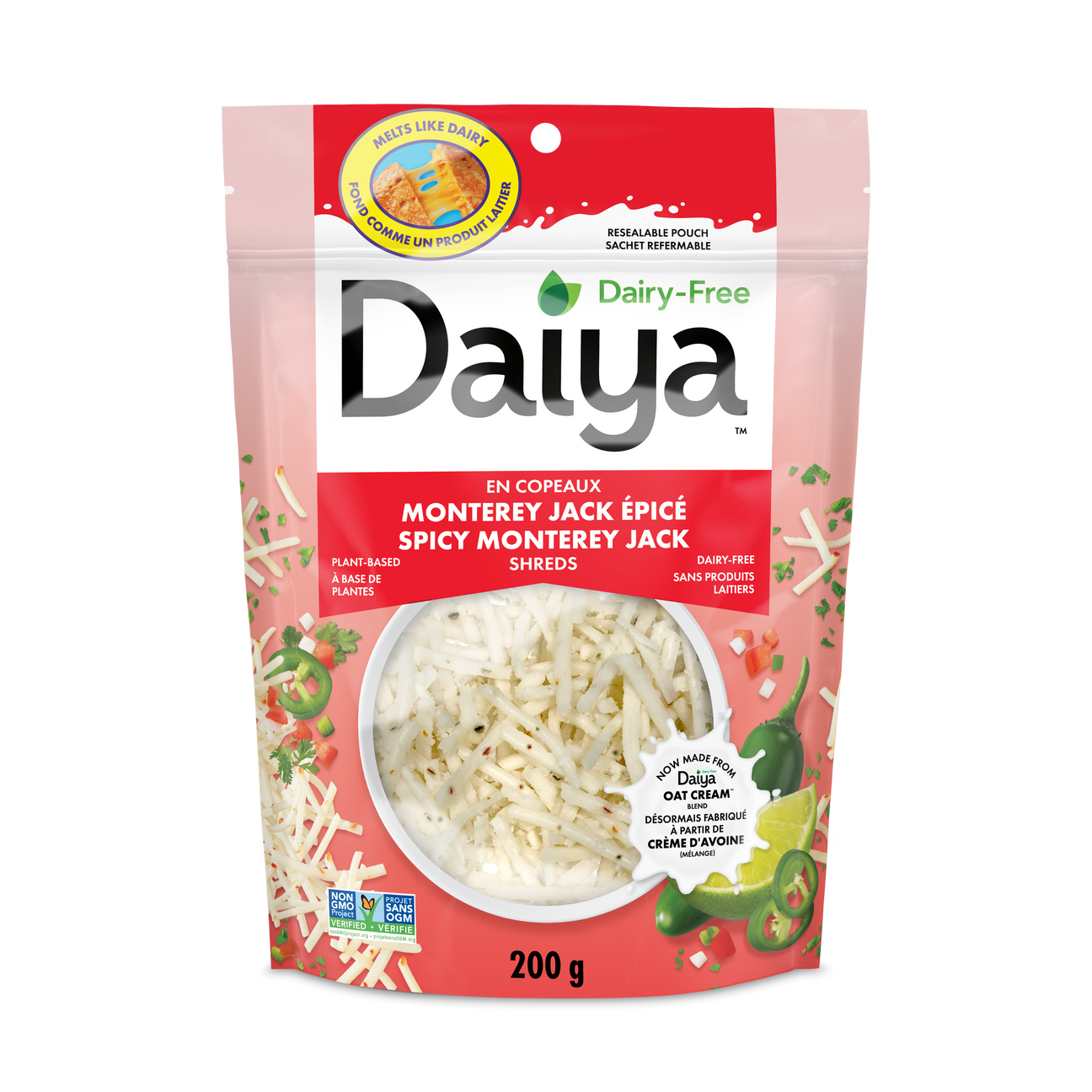 Daiya Chipotle Cheddar Shreds