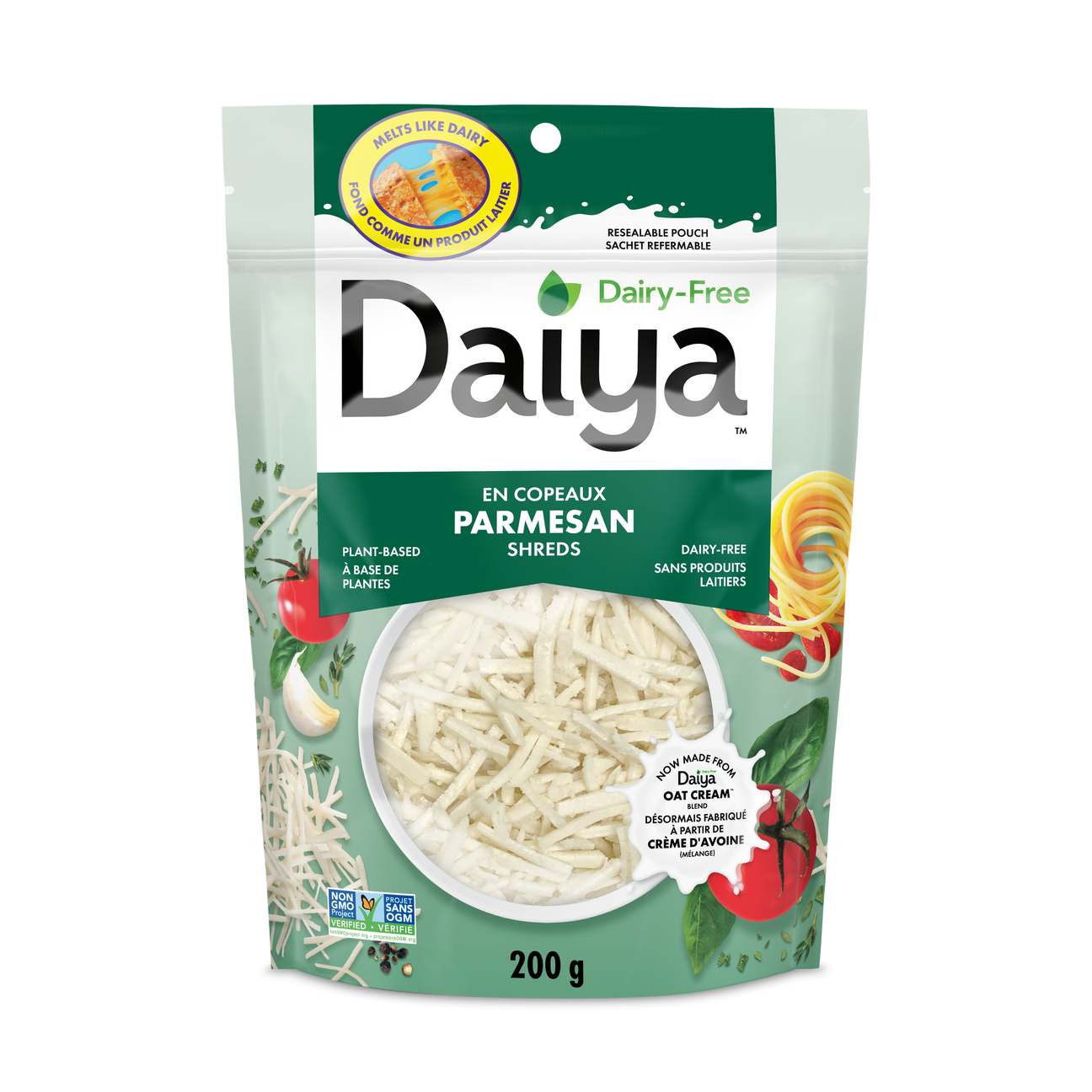 Daiya Parmesan Flavour Shreds