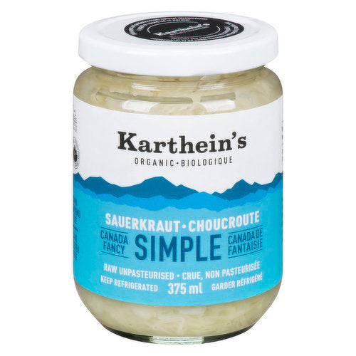 Unpasturized Simple Sauerkraut