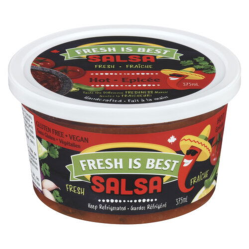 Fresh is Best Vegan G/F Hot Salsa
