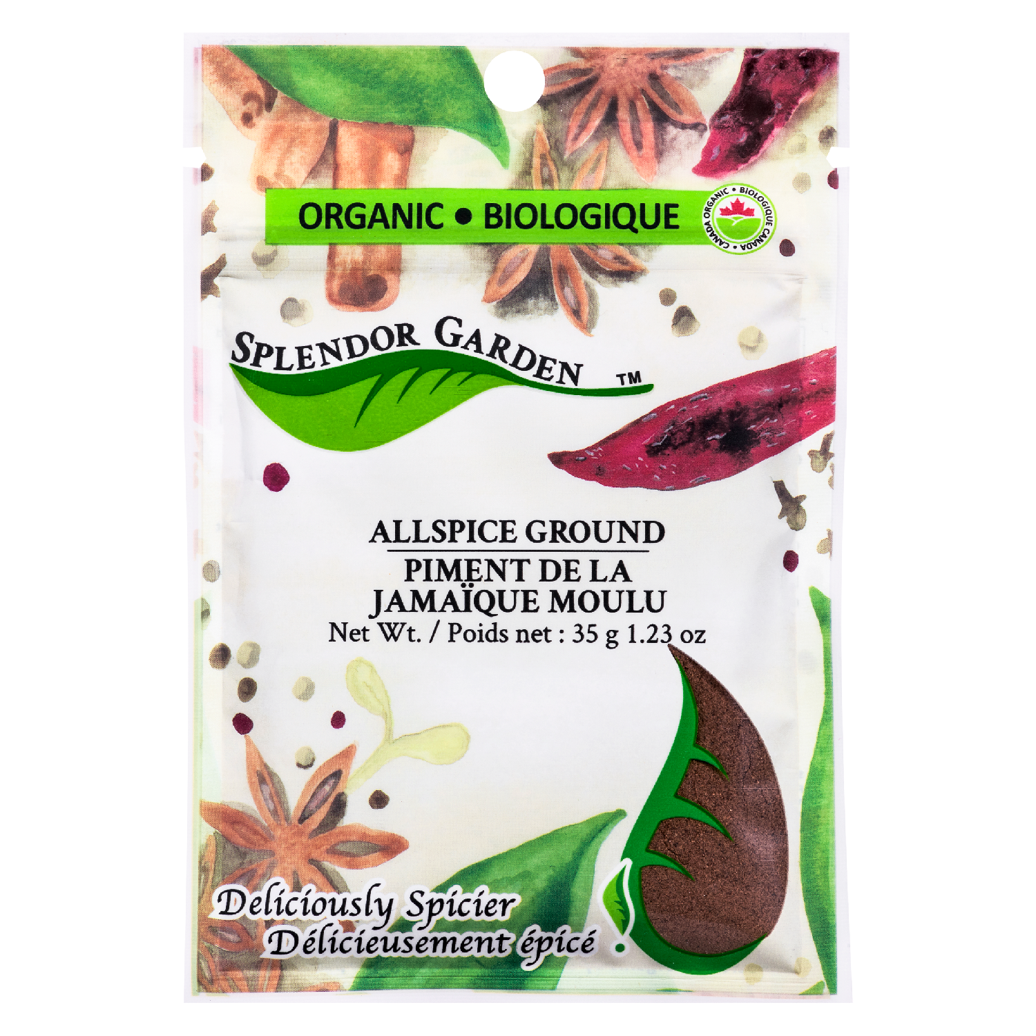 Splendor Garden Organic Allspice Ground
