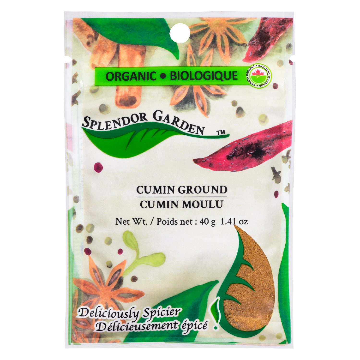Splendor Garden Organic Cumin Ground