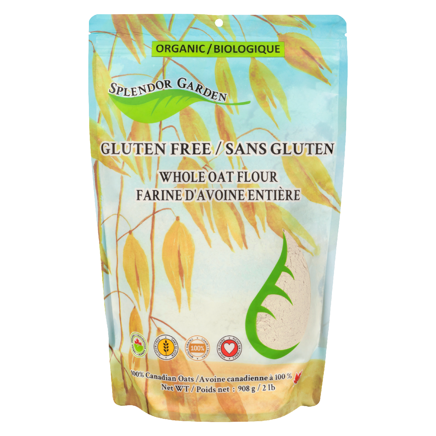 Splendor Garden Gluten Free Whole Oat Flour