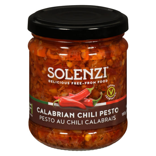 Vegan Gluten-Free Calabrian Chili Pesto