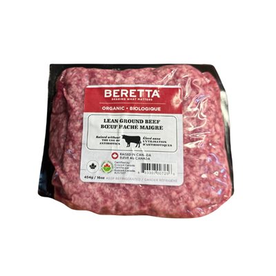 Beretta Organic Lean Ground Beef