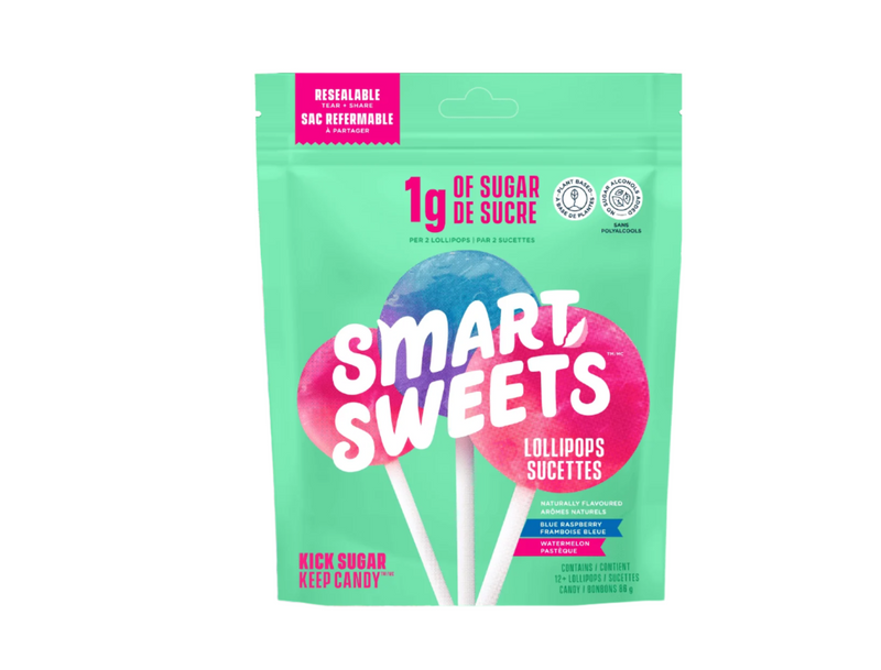 Low-Sugar Lollipops