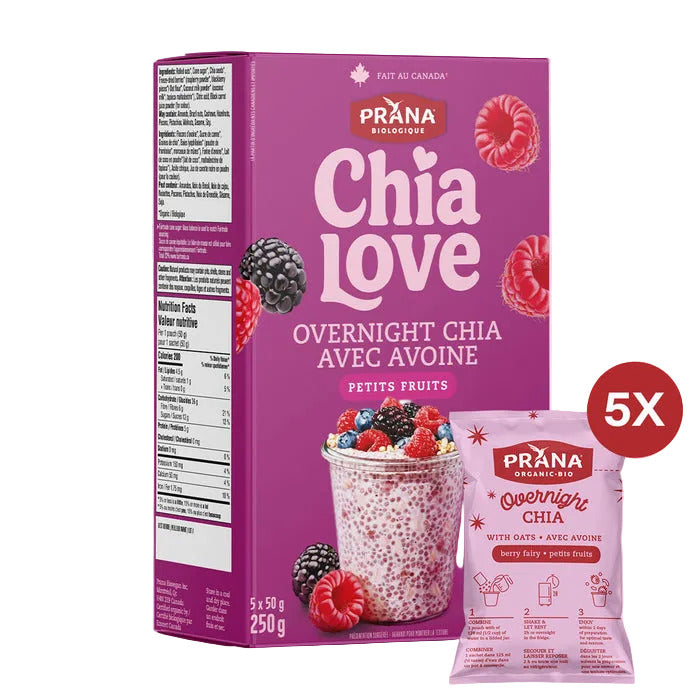 Prana Berry Fairy Overnight Chia
