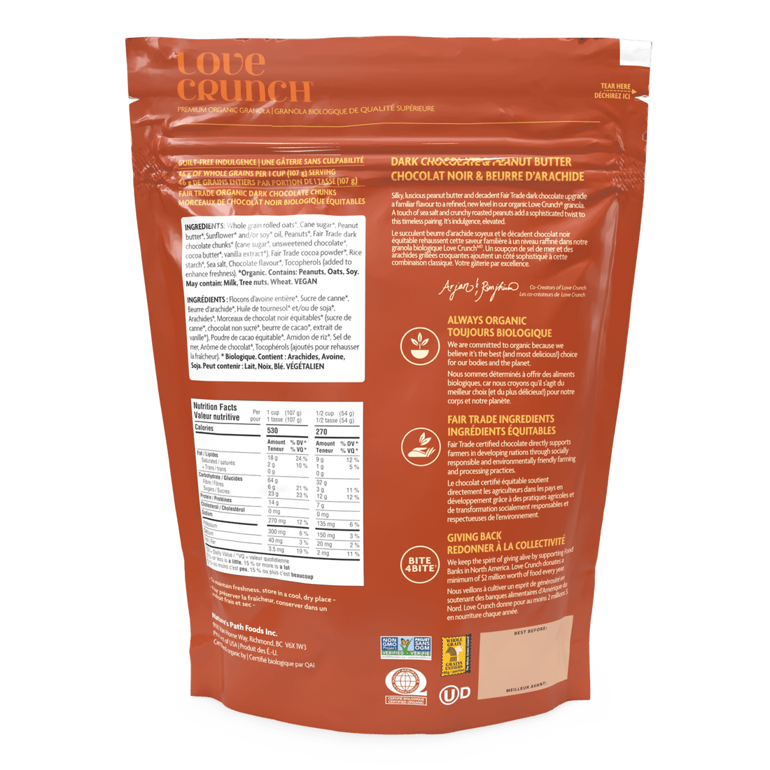 Organic Peanut Butter Granola