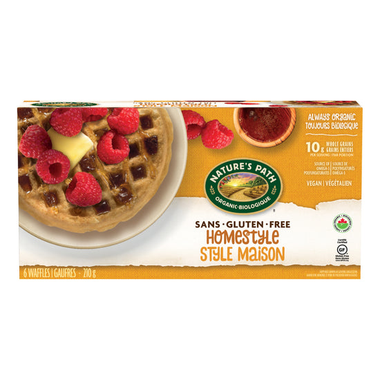 Organic Homestyle Waffles Gluten Free