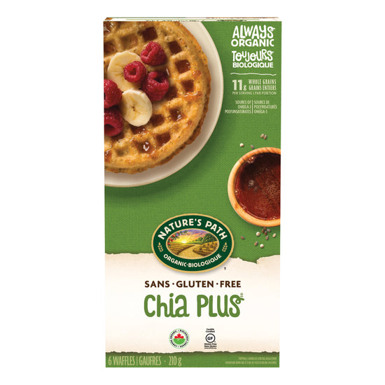 Organic Chia Plus Waffles Gluten Free