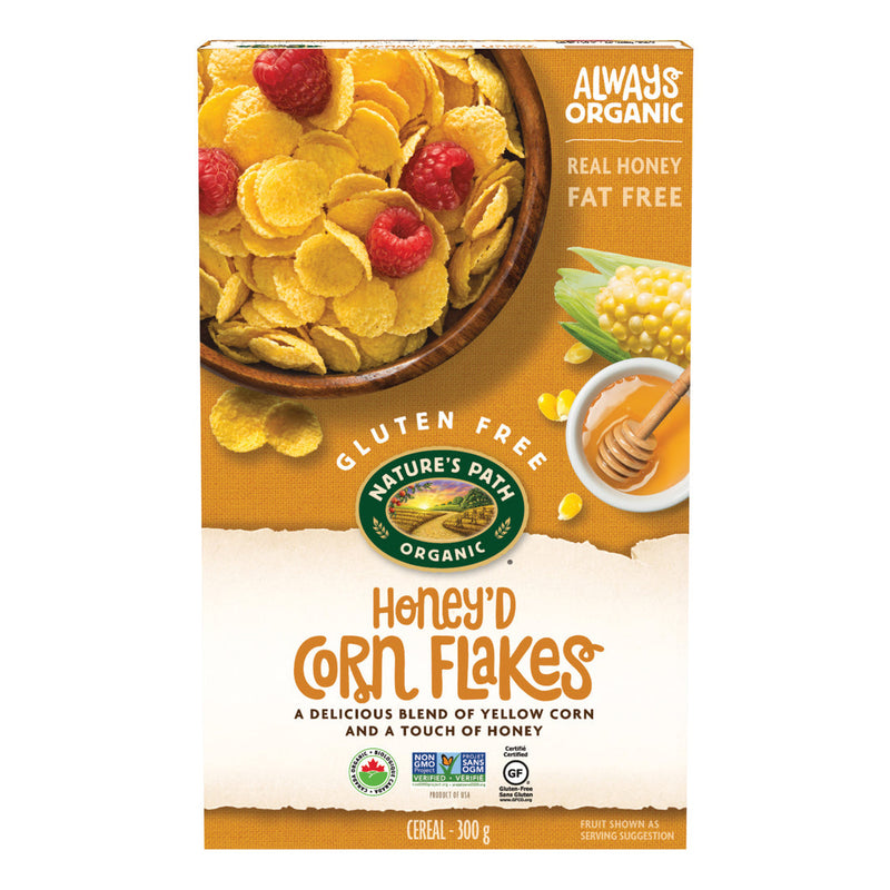 Organic Gluten Free Honey’D Corn Flakes