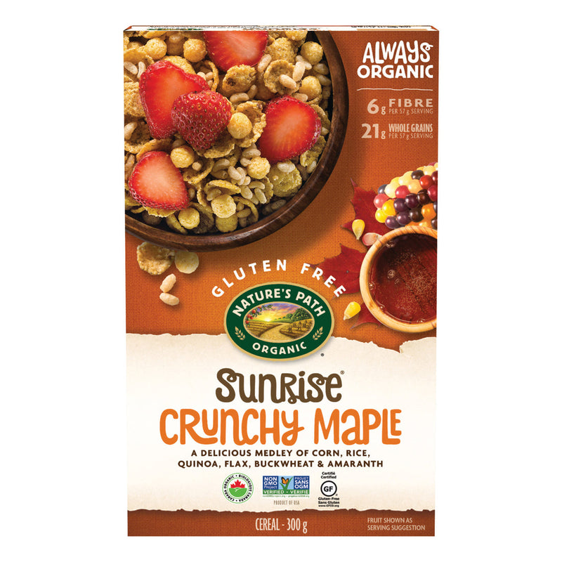 Organic Gluten Free Sunrise® Crunchy Maple Cereal