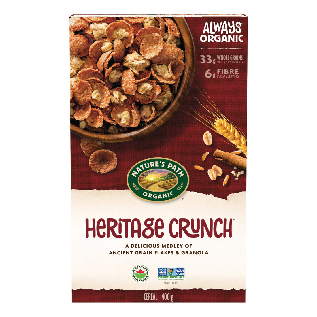Organic Heritage Crunch Cereal