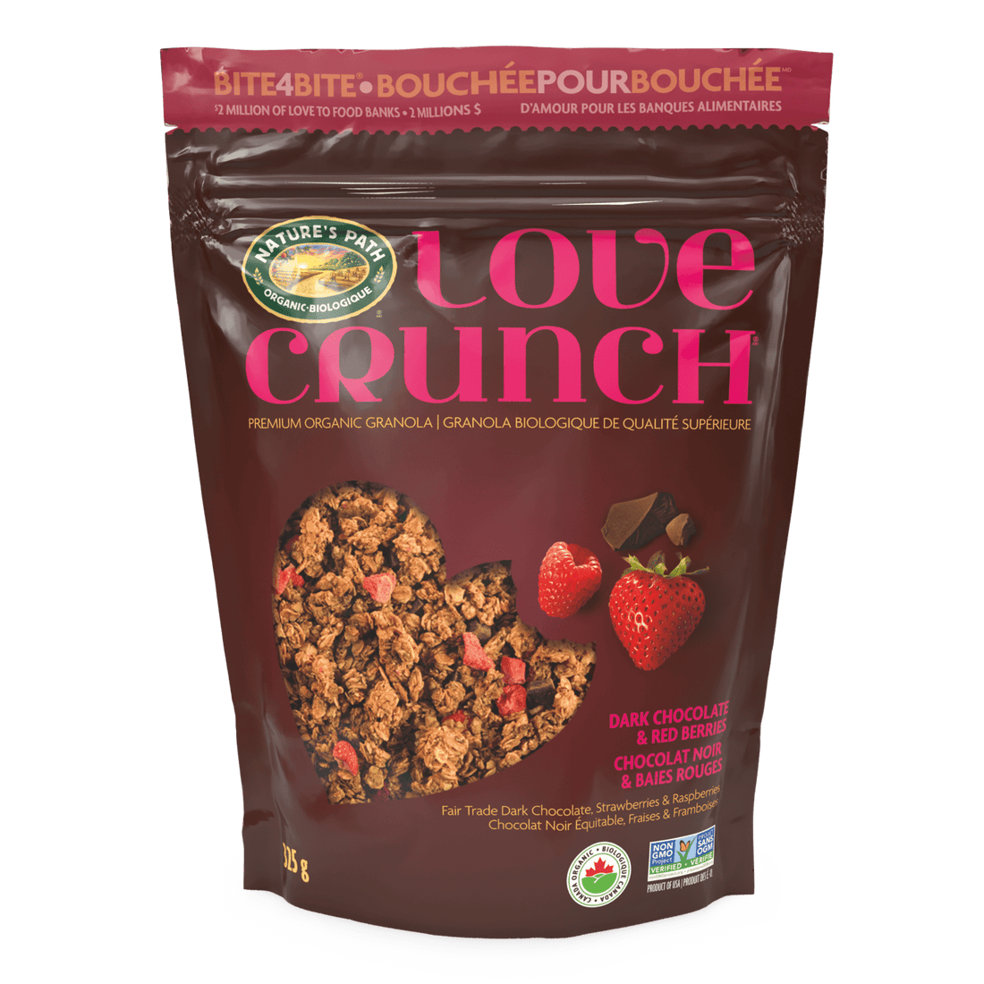Organic Dark Chocolate Love Crunch