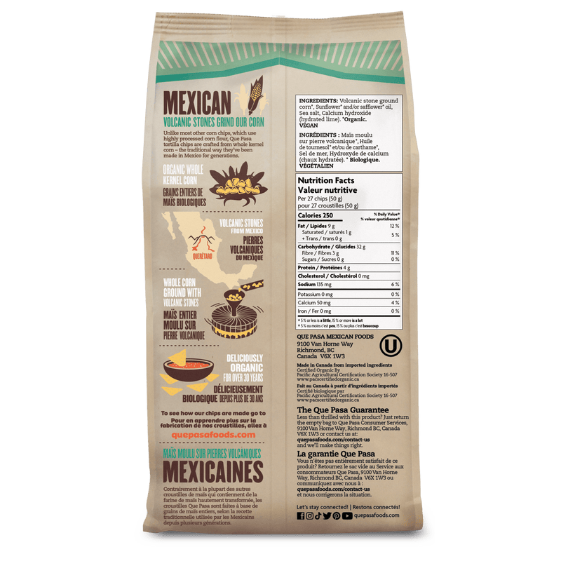 Organic Sea Salt Tortilla Chips