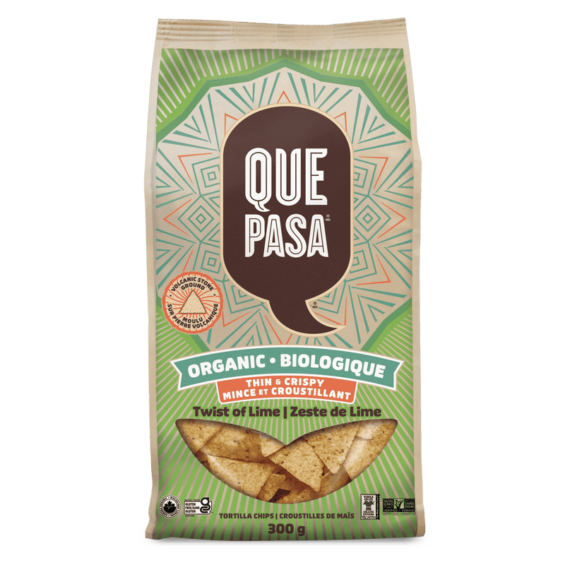 Organic Twist Of Lime Tortilla Chips