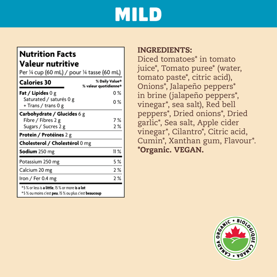 Organic Mild Salsa