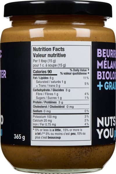 Nuts To You Organic Mixed Nut Butter + Seeds